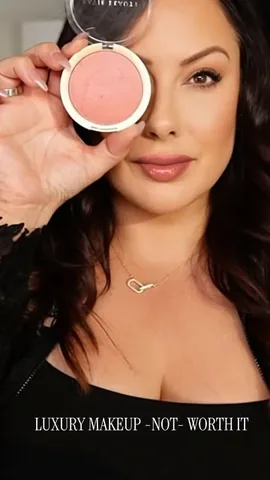 marlenastell Instagram post about Luxury makeup value assessment