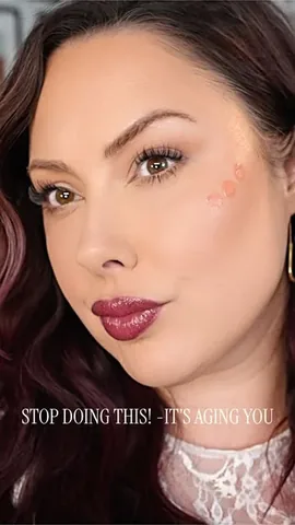 marlenastell Instagram post about Makeup mistakes