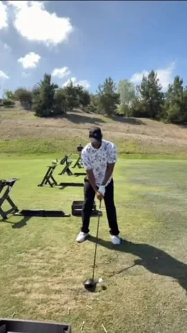 marlonwayans Instagram post about Golf instruction