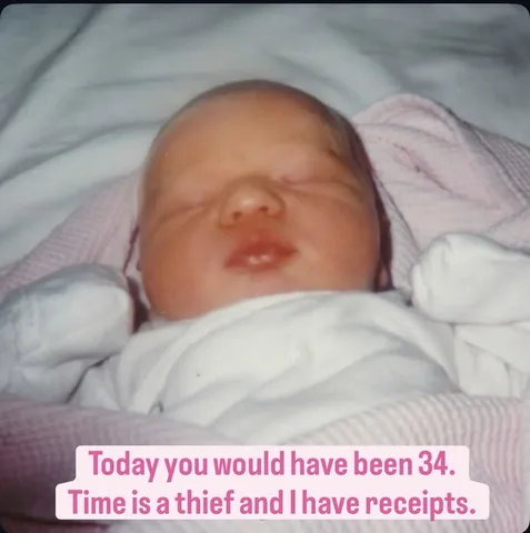 marylenaburg Instagram post about Grief and remembrance