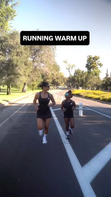 massy.arias Instagram post about Running warm up