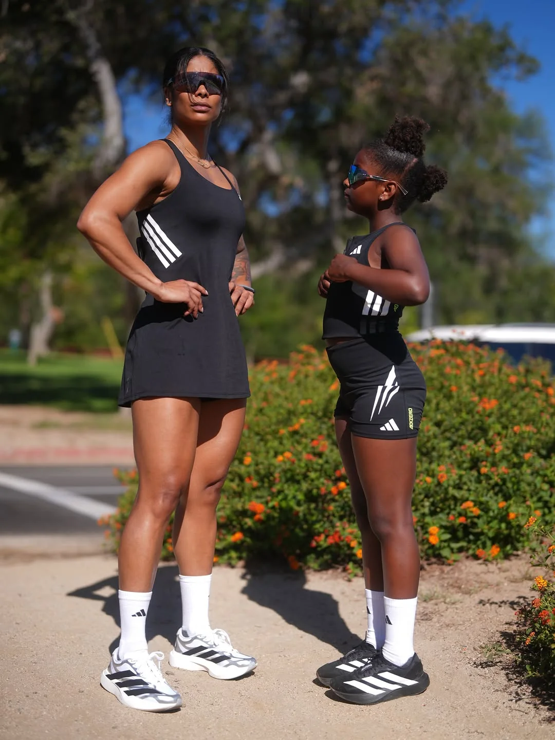 massy.arias Instagram post about Mother daughter fitness