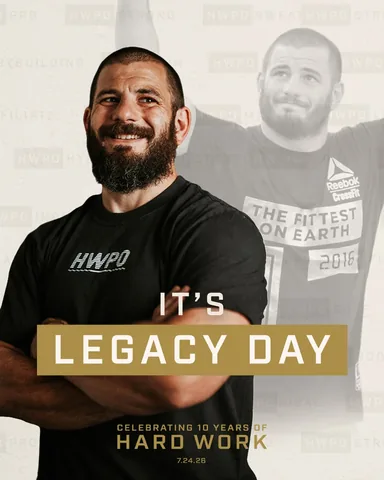 mathewfras Instagram post about Legacy Day promotion