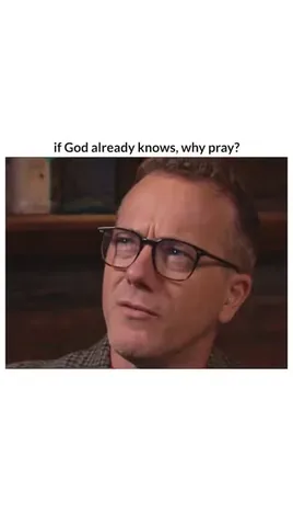 mattfradd Instagram post about Prayer and divine knowledge