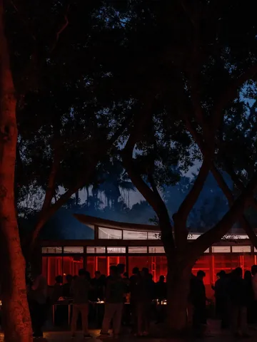 matthewzorpas Instagram post about Contemporary art event