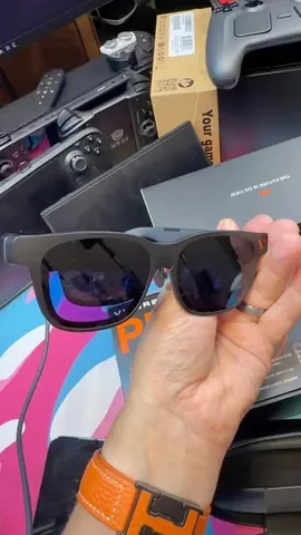 mattkahla Instagram post about Viture Pro 2 XR/AR glasses