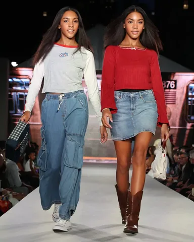 mccluretwins Instagram post about Runway fashion