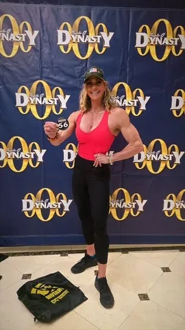 meganknight.bodybuilder Instagram post about Competition check in