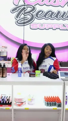 megan_morgan_truebluetwins Instagram post about Beauty supply grand opening