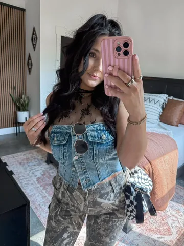 meghanlsisco Instagram post about Edgy mom fashion