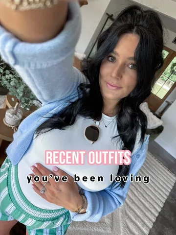 meghanlsisco Instagram post about Bump friendly fashion