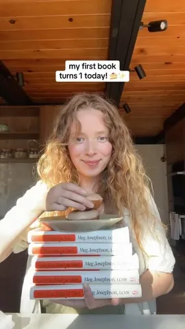 megjosephson Instagram post about Book anniversary