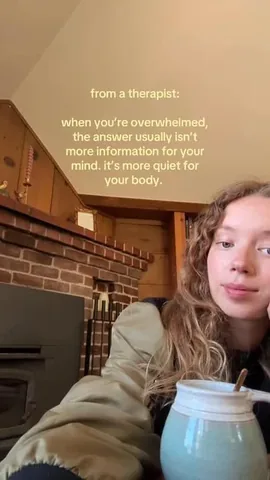 megjosephson Instagram post about Overstimulation