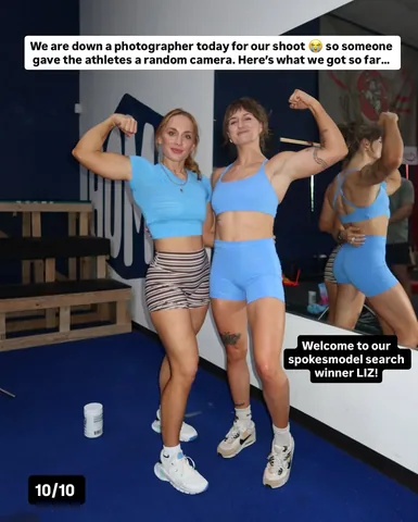 megsquats Instagram post about Supplement sale