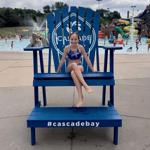 meilingalticlee Instagram post about Waterpark visit