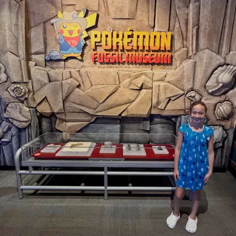 meilingalticlee Instagram post about Fossil museum exhibit