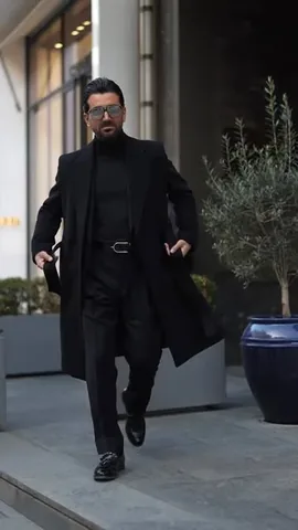 melikkam Instagram post about Black tailoring and outerwear