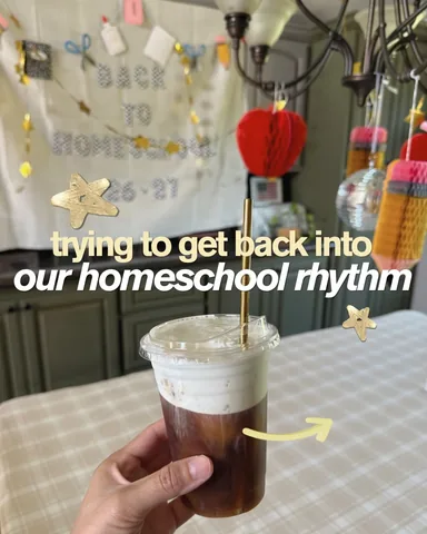 _melissaholguin Instagram post about Returning to homeschool