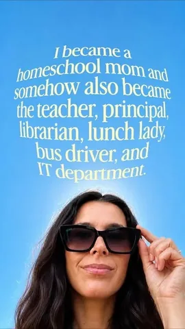 _melissaholguin Instagram post about Homeschool motherhood