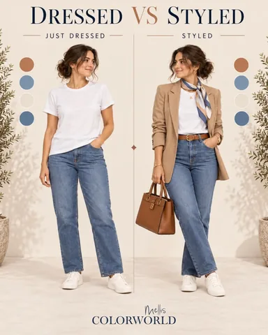 mellis_colorworld Instagram post about Styling techniques