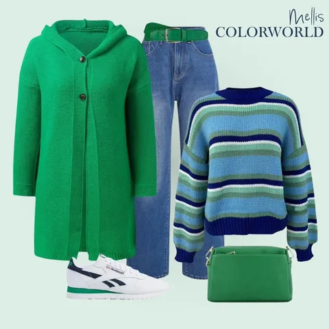 mellis_colorworld Instagram post about Casual outfit styling