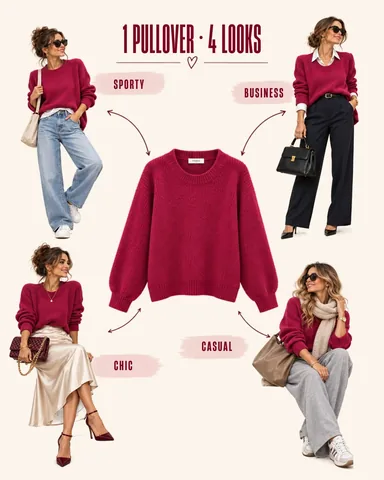mellis_colorworld Instagram post about Versatile outfit styling