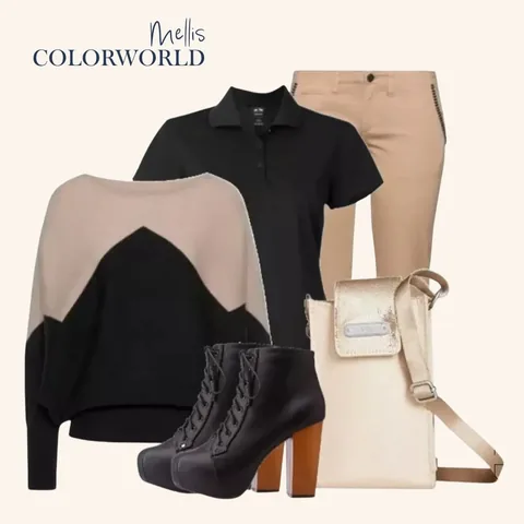 mellis_colorworld Instagram post about Classic outfit styling
