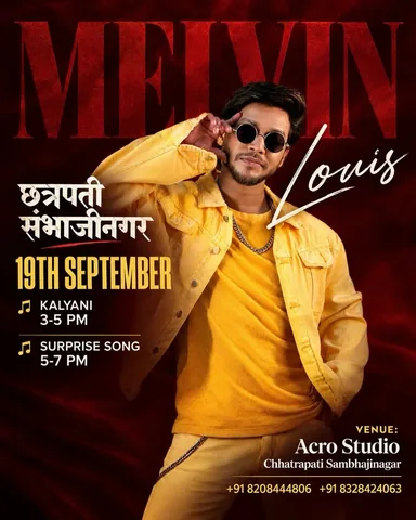 melvinlouis Instagram post about Dance workshop promotion