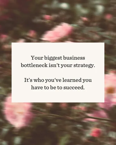 melyssa_griffin Instagram post about Integrating ambition and softness