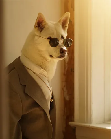 mensweardog Instagram post about Dog fashion