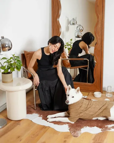 mensweardog Instagram post about Studio makeover