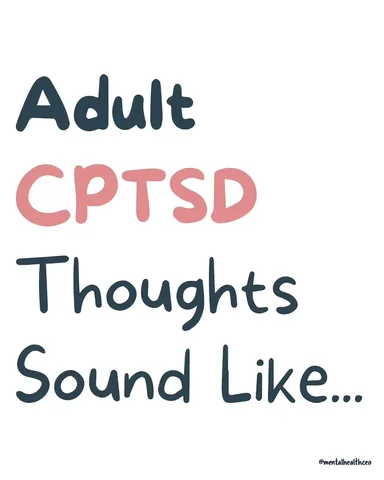 mentalhealthceo Instagram post about Adult CPTSD