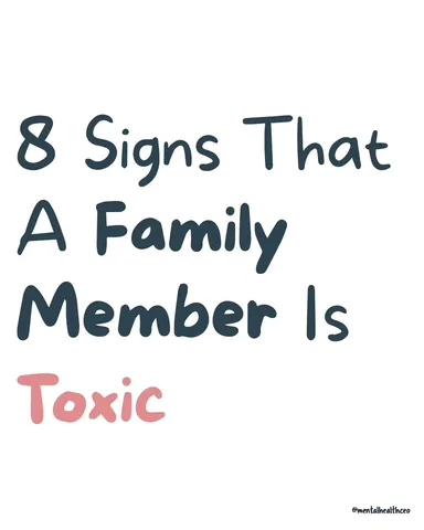 mentalhealthceo Instagram post about Toxic family dynamics