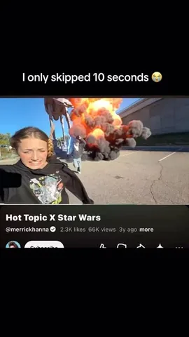 merrickhanna Instagram post about Star Wars apparel