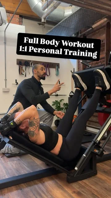 mhktraining Instagram post about One to one personal training