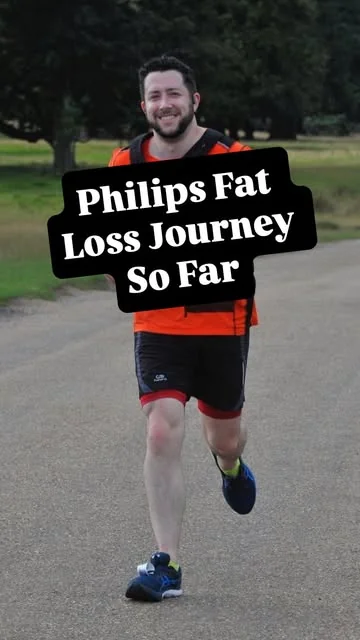 mhktraining Instagram post about Client fat loss progress