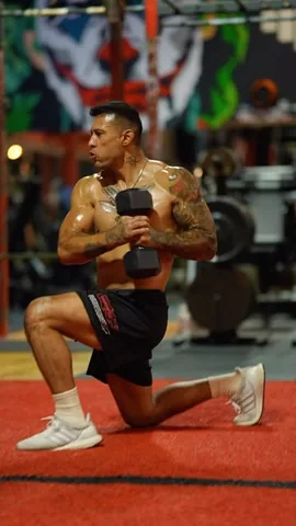 michaelcvazquez Instagram post about Athletic workout