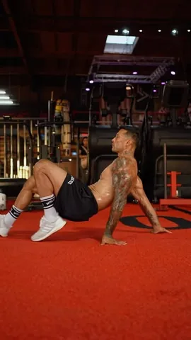 michaelcvazquez Instagram post about Warm up routine