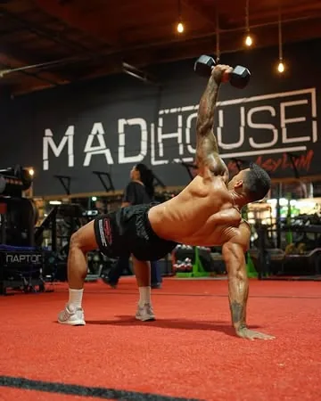 michaelcvazquez Instagram post about Full body workout