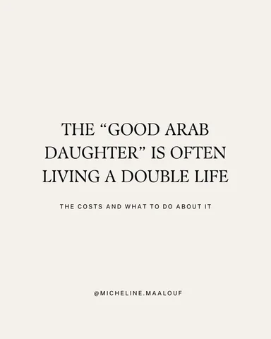 micheline.maalouf Instagram post about Arab diaspora mental health services