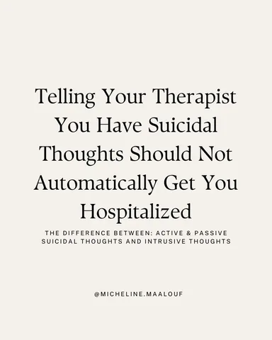 micheline.maalouf Instagram post about Racially informed suicide risk care