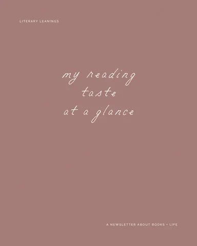 michellereadsbooks Instagram post about Reading taste