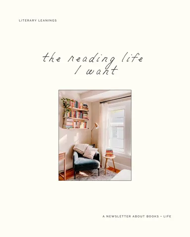 michellereadsbooks Instagram post about Intentional reading life