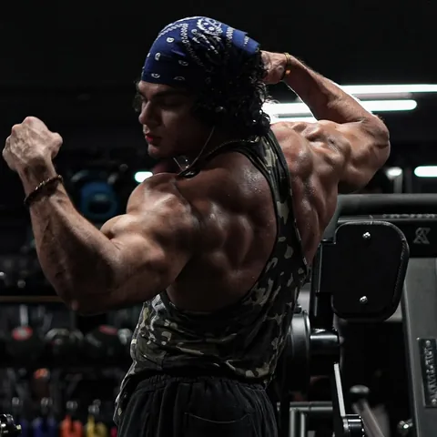 mihirlifts Instagram post about Classic back pose