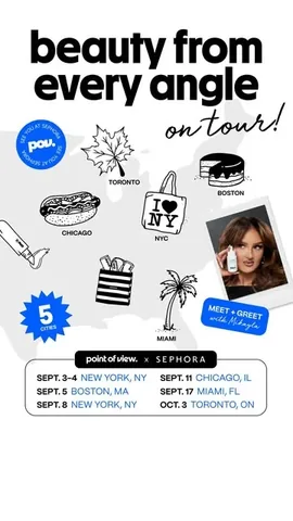 mikaylajmakeup Instagram post about Brand tour