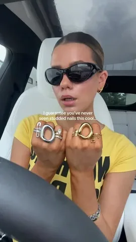 mikaylavallati Instagram post about Ring stacks