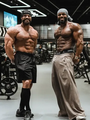 mikethebadass Instagram post about Fitness role model