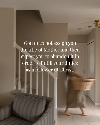 milenaciciotti Instagram post about Meaning in motherhood and domestic work