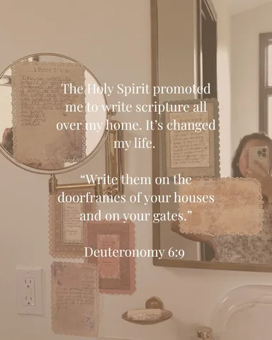 milenaciciotti Instagram post about Bible journaling and Scripture meditation