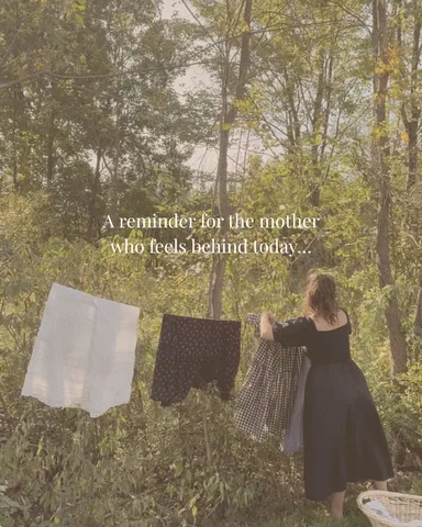 milenaciciotti Instagram post about Motherhood priorities